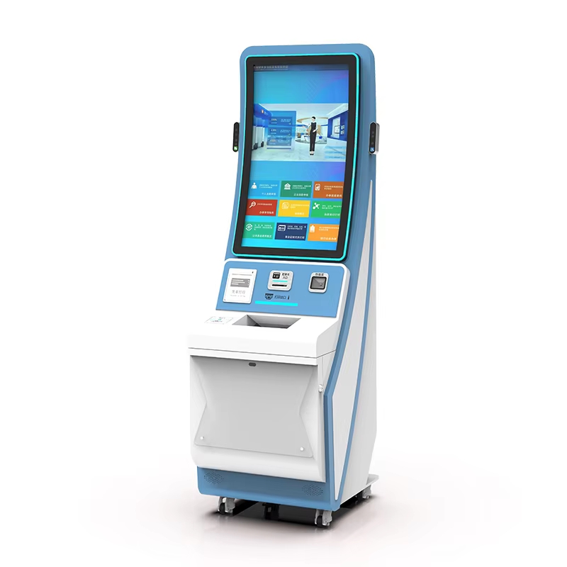 अन्तर्क्रियात्मक 39 inch inch स्क्रीन स्क्रिन स्वयं सेवा भुक्तान Kiosk कार्ड रिडर र A4 प्रिन्टरको साथ